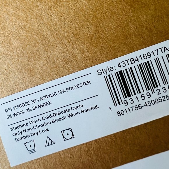 TIMBERLAND Women's 3 Pair Wool Blend Boot Socks NIB - Picture 3 of 5